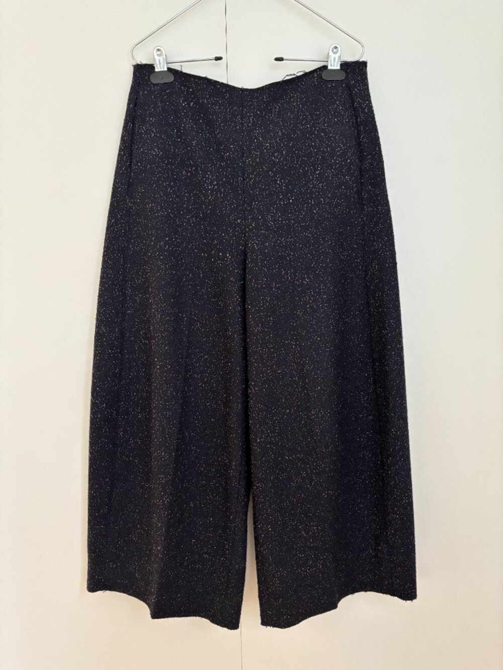 COS | Raw-Cut Rounded Wool Culottes | Size 6 - Picture 2 of 10